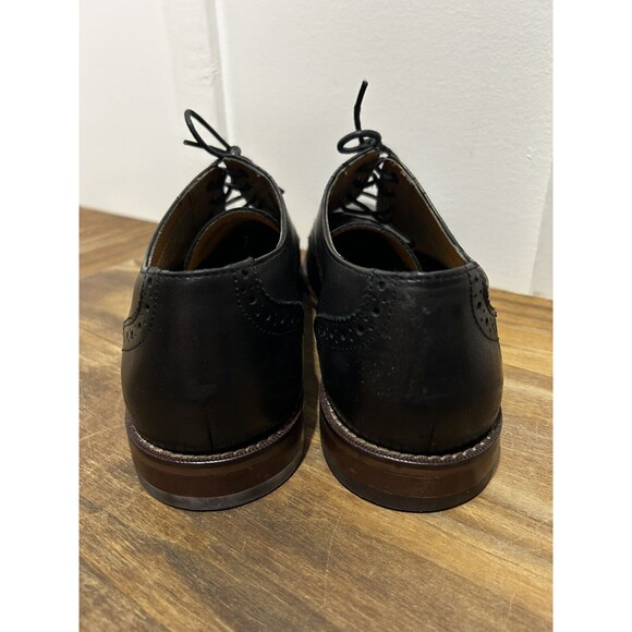 Florsheim Classic Black Leather Oxford Cap Toe Dress Shoes Lace Up Size 10 D main image 6